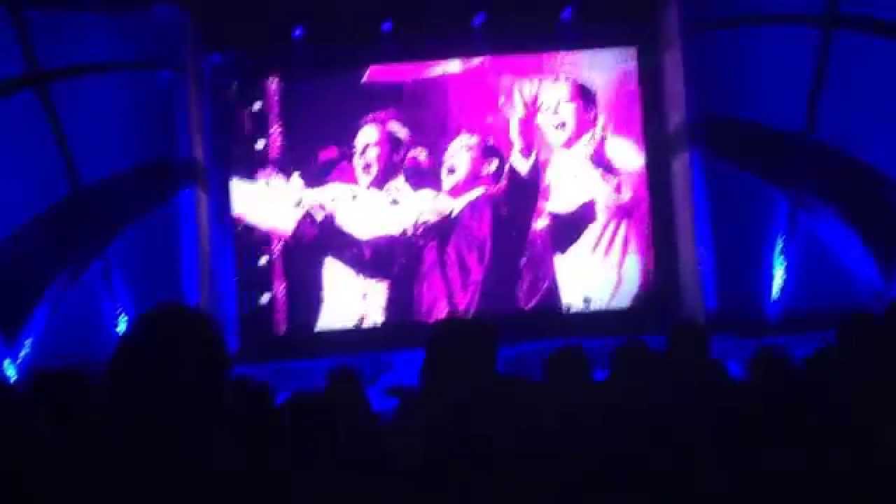 Ant & Dec's Takeaway Tour Sheffield 2014: Start of the show