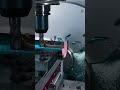 CNC milling process using a multi flute carbide end mill performing high speed contour milling