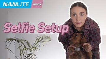 Home YouTube lighting setup with Nanlite | Jenny Alice