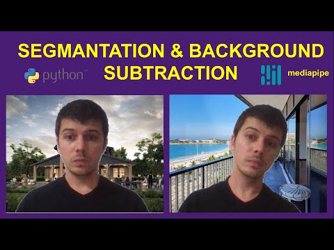 Selfie Segmentation with Mediapipe & Python | Background Subtraction
