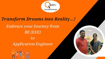 My Placement Journey from BE (EEE) to Application Engineer | QSpiders Old Airport Road
