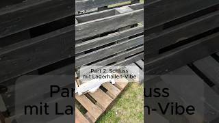 Wir wollten es eigentlich nicht tun... Paletten-Beet Part 2