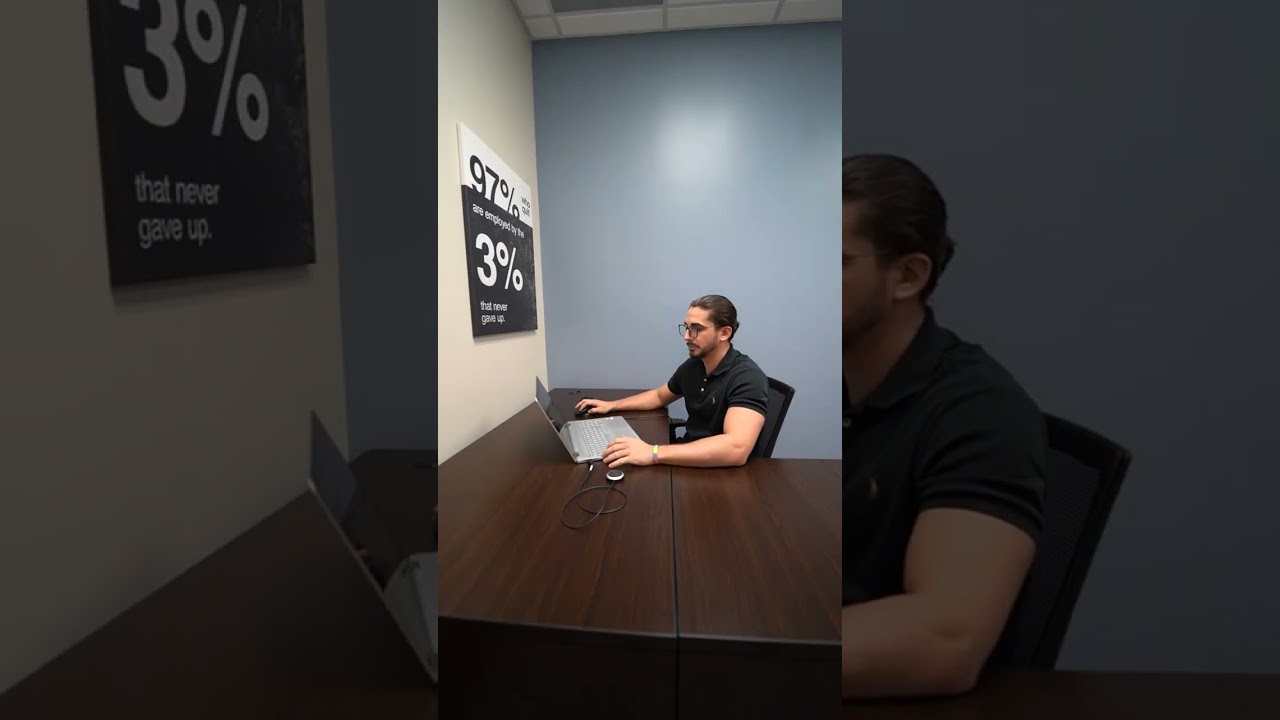 A day at the office! 