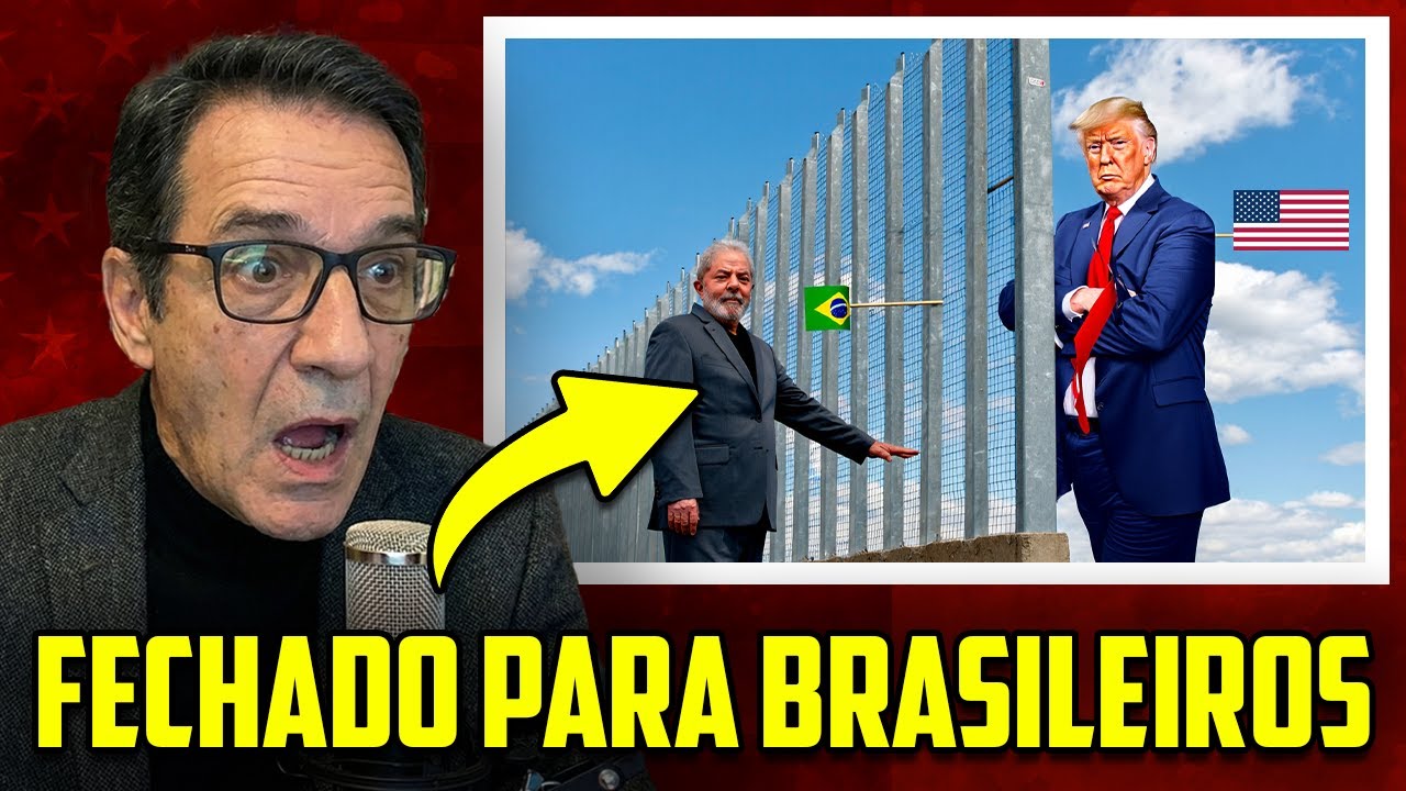 URGENTE: Trump acaba com TODOS os vistos para o Brasil! Entenda o que houve — Marcelo Rocha