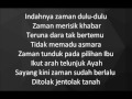 Dikir Temasek II - Adat Melamar lyrics