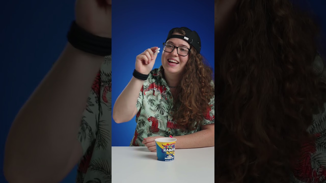 Rainbow Ramen Candy Taste Test