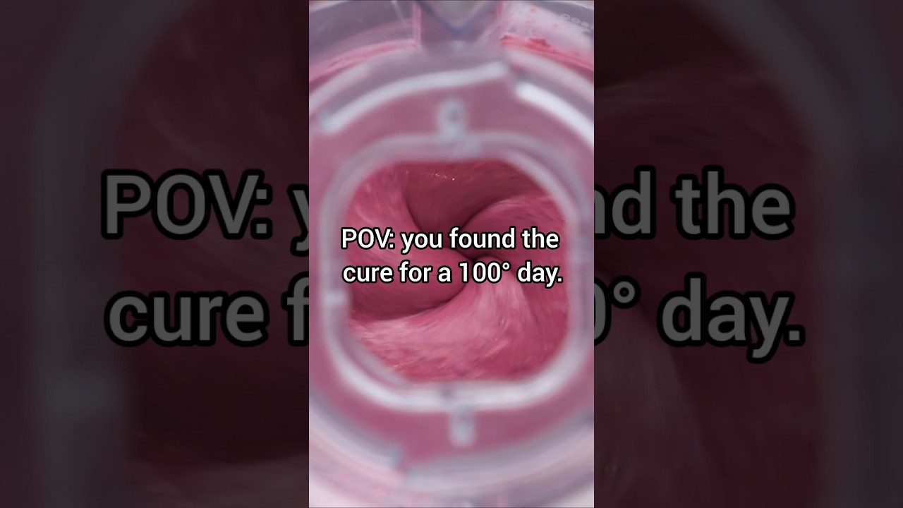 berry sherbet is the only solution 