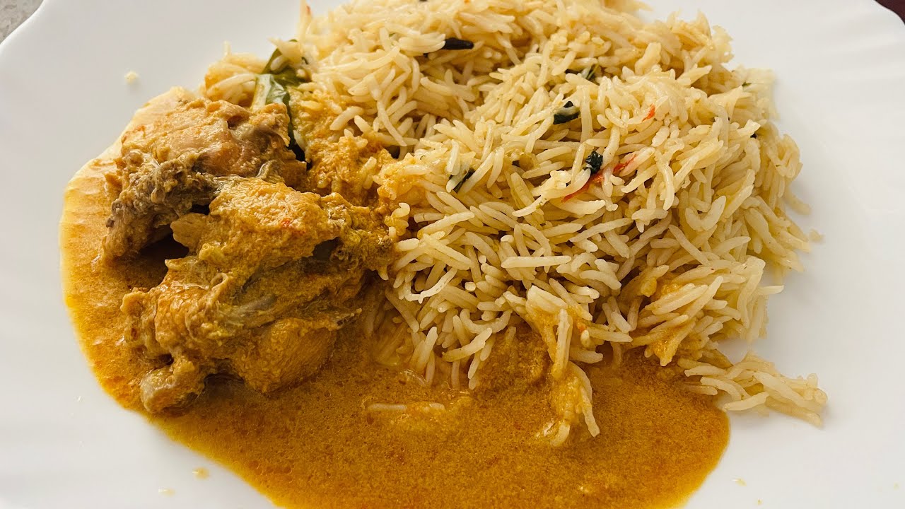 Chicken Curry with Special Rice | Super Yummy 😋…..