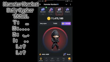 11 September Hamster Kombat Daily Cipher Code Today - Hamster Kombat Daily Cipher Today