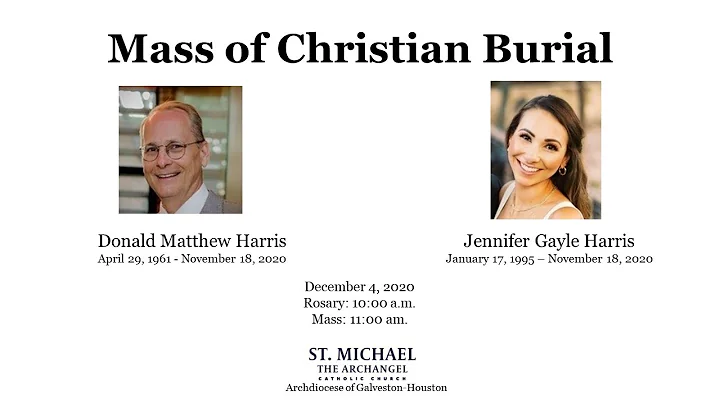Funeral Mass for Donald Matthew & Jennifer Gayle H...