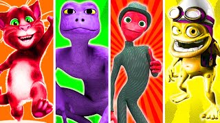 COLOR DANCE CHALLENGE PATILA VS TALKING TOM VS DAME TU COSITA VS CRAZY FROG VS ME KEMASTE