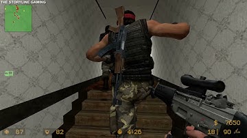 Counter Strike : Source - Cinema - Gameplay "Terrorist Forces" (with bots) No Commentary
