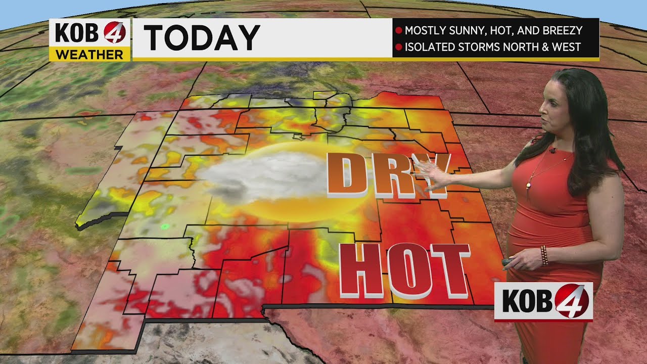Kira Miner: Morning forecast for New Mexico | Sept. 1 - YouTube