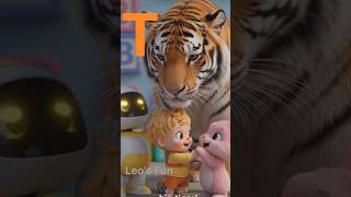 Oh no! Leo lost the letter Q 😱 | ABC Learning for Kids (QRST)#abclearn#kidslearning#preschool#shorts