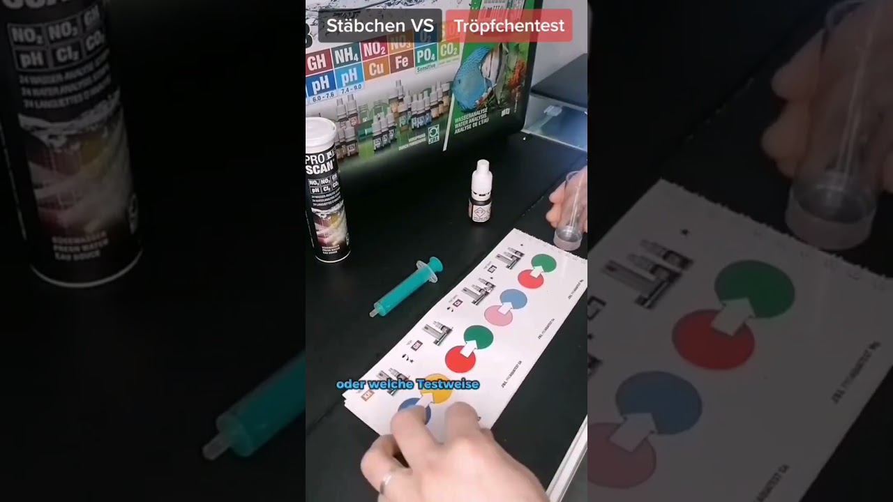 Teststäbchen vs Tröpfchentest Karbonathärte