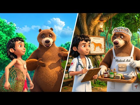 The Jungle Book Cartoon Characters as Doctors  || Doctor Version