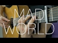 Tears For Fears/Gary Jules - Mad World - Fingerstyle Guitar Cover by James Bartholomew