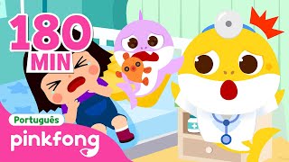 [TV] Brincadeira nova da Família Tubarão | +Completo | Pinkfong, Bebê Tubarão! Canções para Crianças