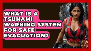 What Is A Tsunami Warning System For Safe Evacuation? - Man vs. Disaster