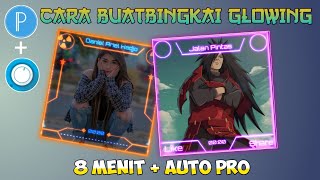 Cara membuat BINGKAI efek GLOWING NEON || Pixellab   Avee plyar