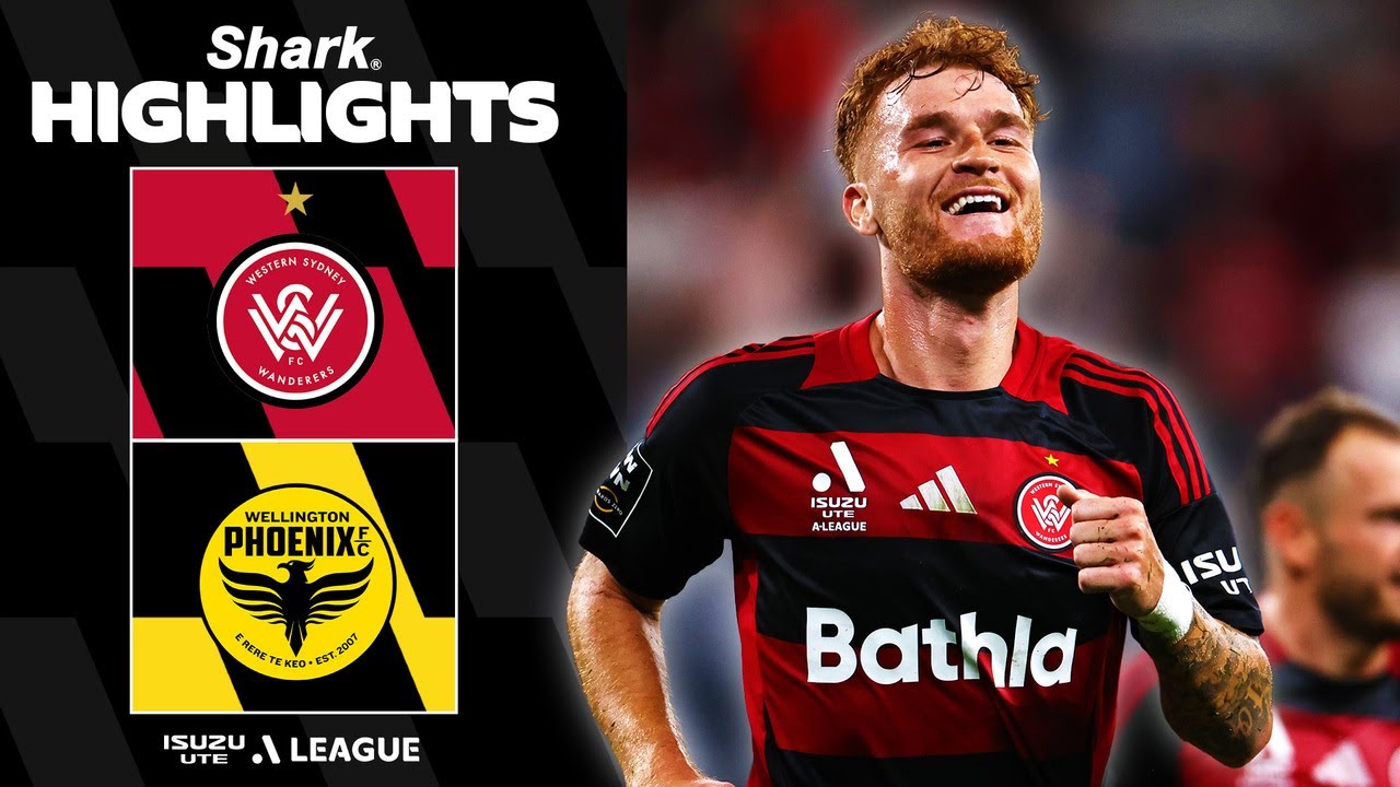 Western Sydney v Wellington Phoenix | SHARK HIGHLIGHTS | Isuzu UTE A-League 2025-26 | Round 17