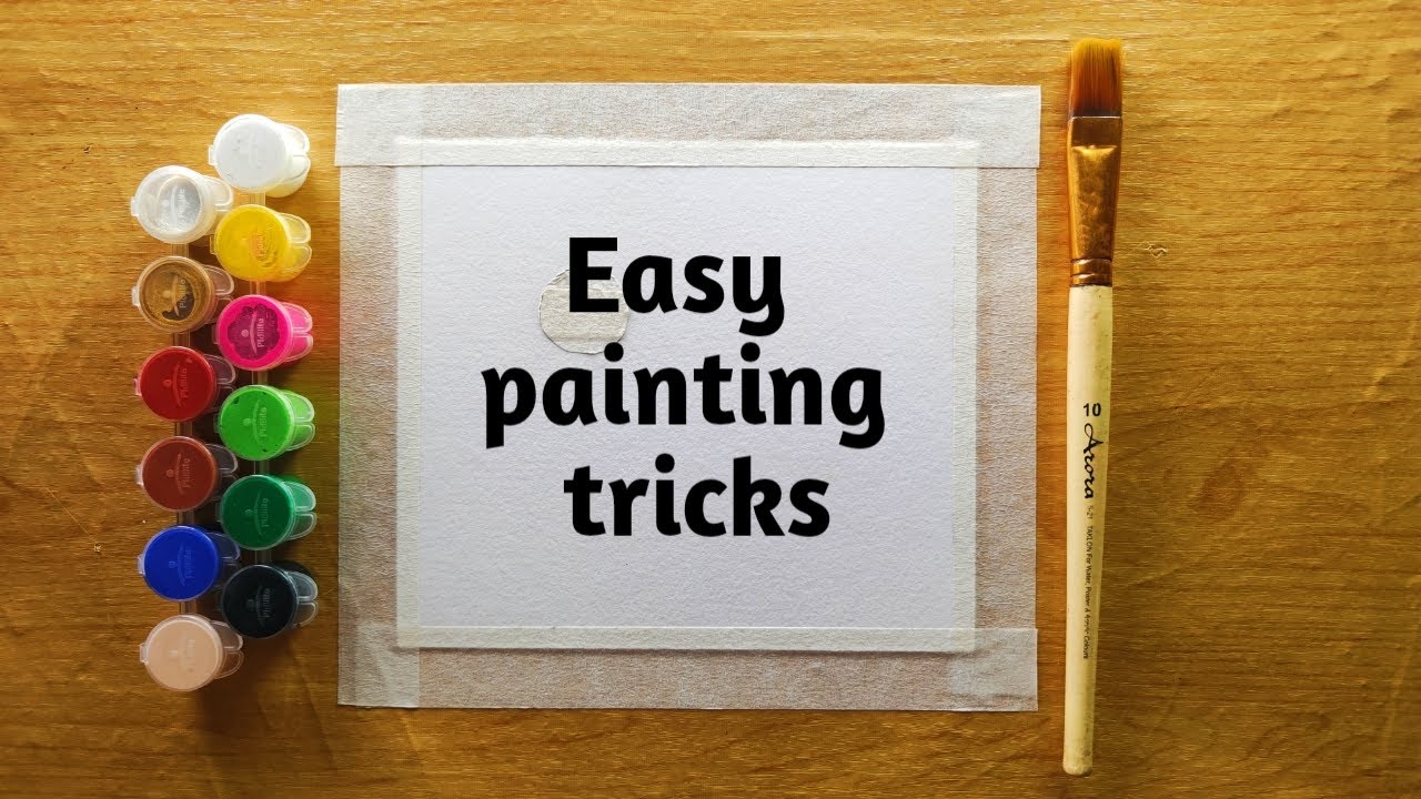Easy and simple painting ideas for beginners step by step tutorial