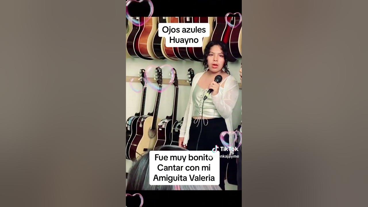 Ojos AzuleshuaynoniñatalentocantofolklorePerú soprano YouTube