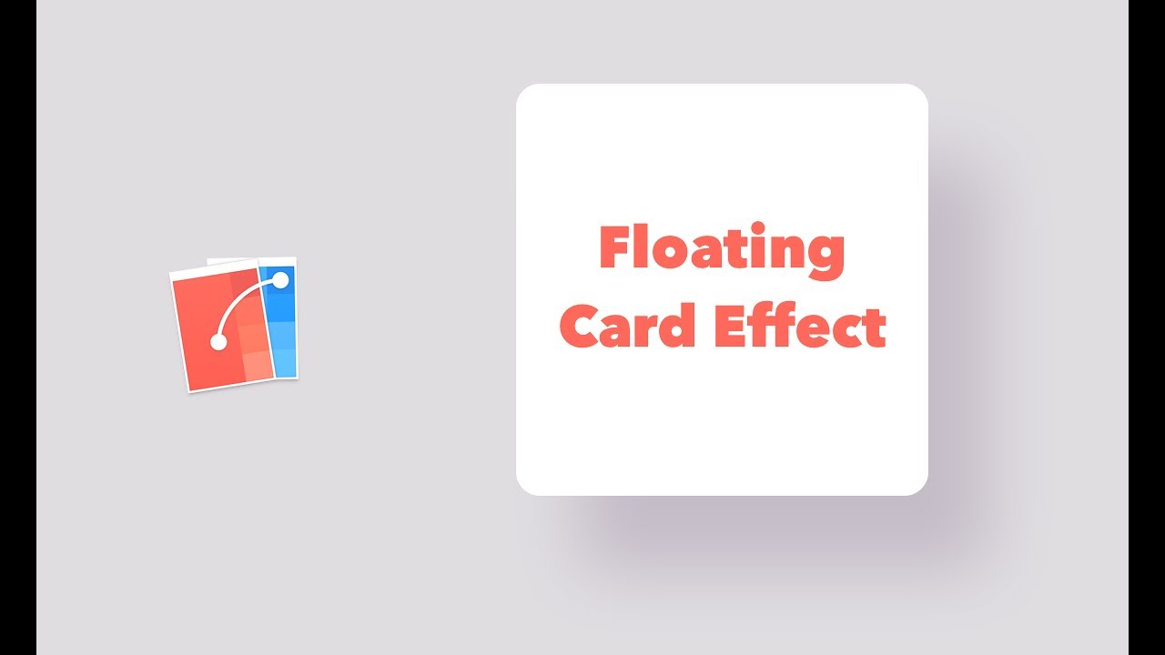 Floating Card Effect - YouTube