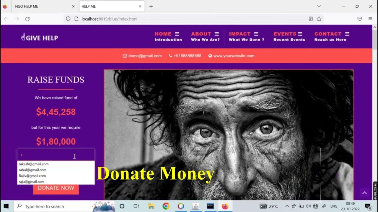 NGO Management System In Java 2025 - YouTube