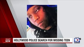 Police search for missing teen from Hollywood