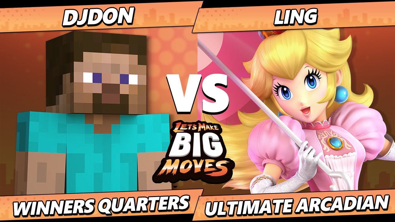 LMBM 2026 Arcadian - DJDon (Steve) Vs. Ling (Peach) Smash Ultimate - SSBU