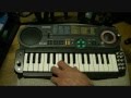 Casio SK-5 Early sampling keyboard - YouTube