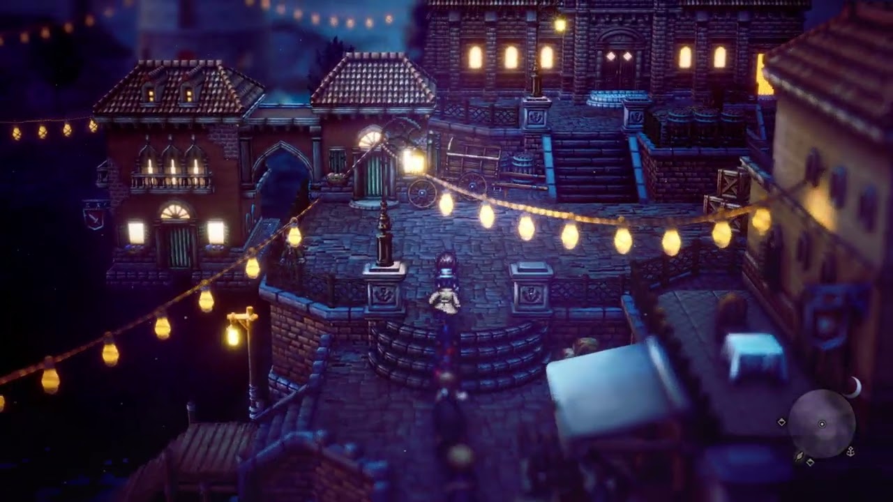 歧路旅人2- 晚上的海邊小鎮-夜 (藥師起始) [OCTOPATH TRAVELER II Ost]