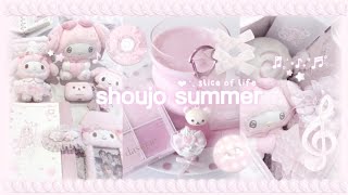 Shoujo Girl Summer ˚ʚ♡ɞ˚ Insta Mini Evo, Cafe Journal Date, Cute Hangouts, Slice Of Life