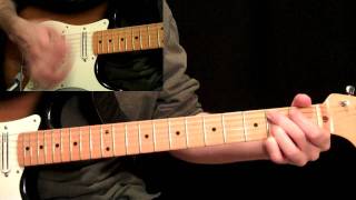 Stevie Ray Vaughan - Pride And Joy Guitar Lesson Pt.4 - Main Solo