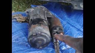 96 thru 2008 Nissan pathfinder starter replacement done easy