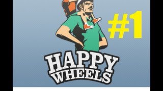 Happy Wheels - Part 1 - CANNON BALL!!!