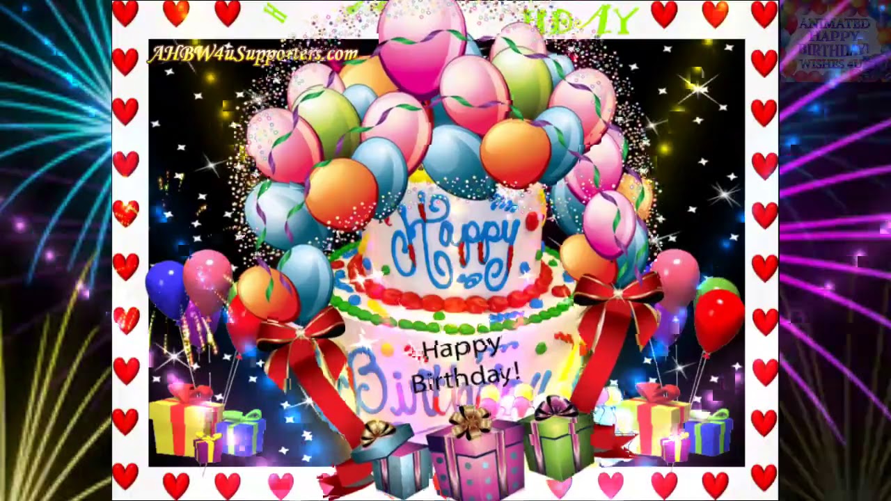 Awesome Happy Birthday Video Greeting! Send One to Your Family and Friends on their Birthday!