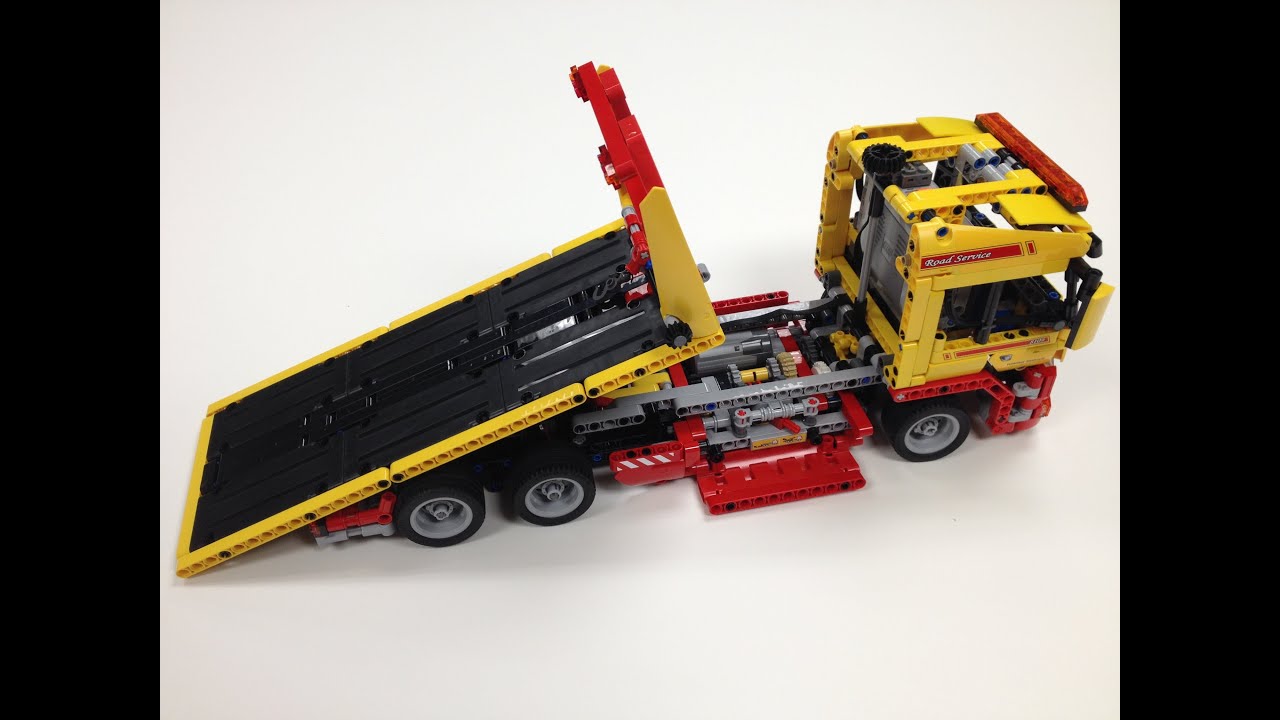 LEGO Technic Flatbed Truck (8109) - YouTube