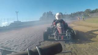 Mitchell Saunders Senior Karts Debut Final Gopro Gulf Western Independent Oils Raceway 20321