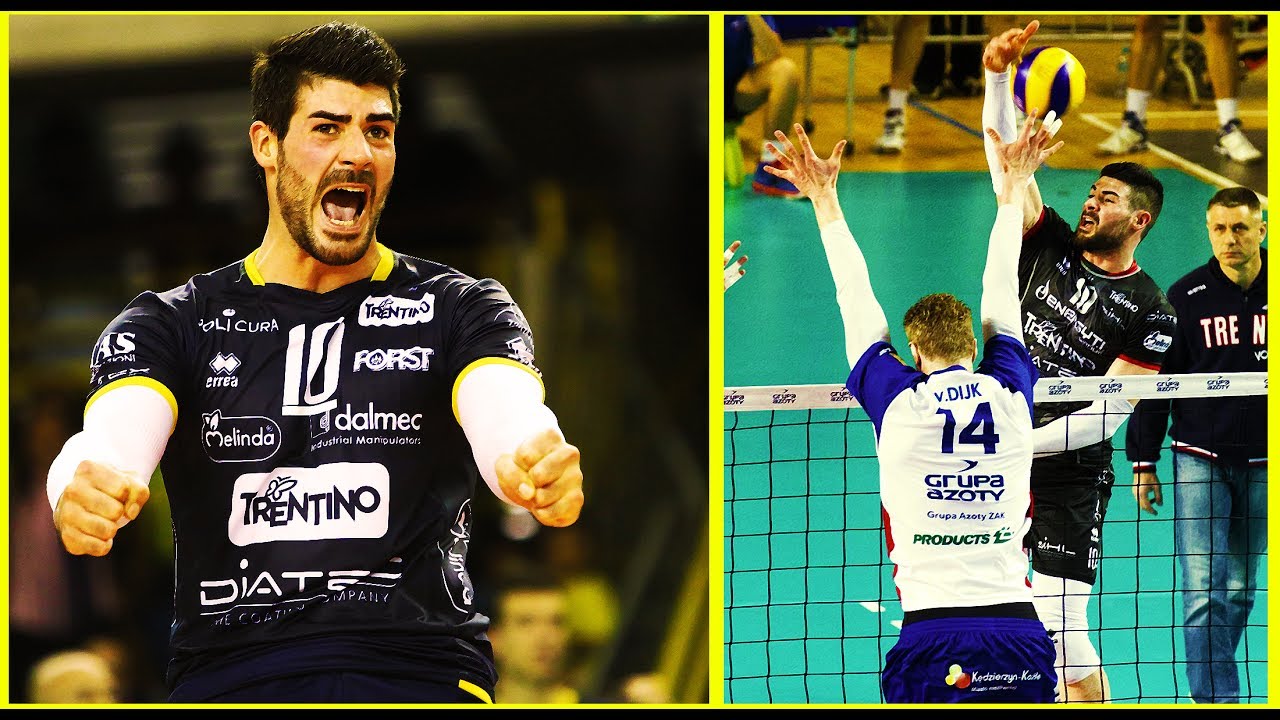 Filippo Lanza| El mejor punta receptor italiano| M Clubes| 350 de ataque| Volleyball en español