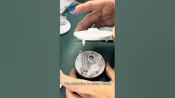 Precision in Action: Assembling the WEIZIDOM  Water Meter #watermeter #machine#Manufacturing