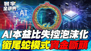 AI泡沫大逃殺！輝達市值蒸發1兆美元 甲骨文債務股本狂飆500% 「銜尾蛇」模式一旦斷鏈全面崩塌！【#寰宇全視界】20251116 P2 何戎 介文汲 莊伯仲 方恩格