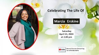 Celebrating the life of Marcia Erskine