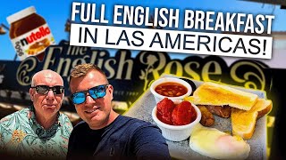 BARGAIN FULL ENGLISH BREAKFAST in Las Americas Tenerife!