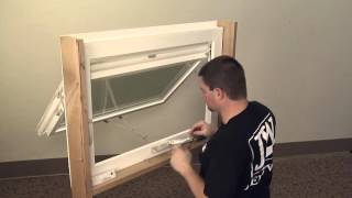 How to Replace the Operator on a Vinyl Awning Window