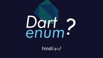 Enumeration in Dart Flutter, Container for Constant Values in Hindi | Urdu