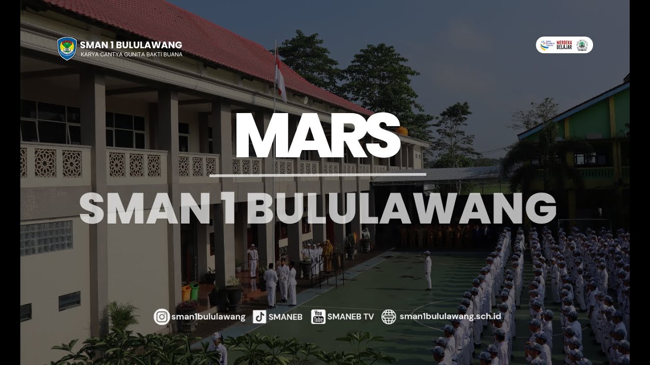 MARS SMA NEGERI 1 BULULAWANG - LIRIK