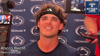 Penn State QB Rocco Becht After 4 TDs: “It Was Awesome” in His First Beaver Stadium Start