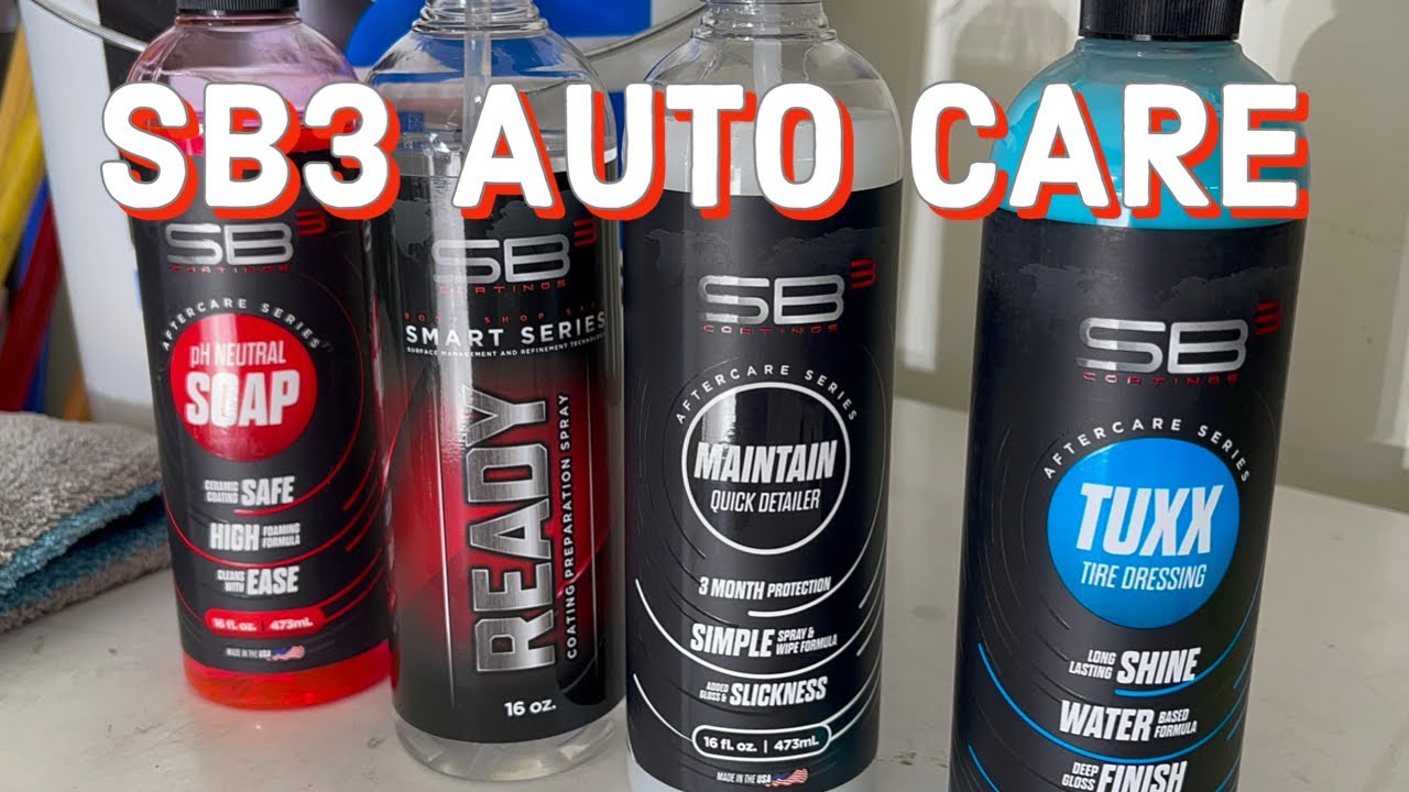 SB3Coating.Com/ Auto Care/ Car Washing/ Car Care Products